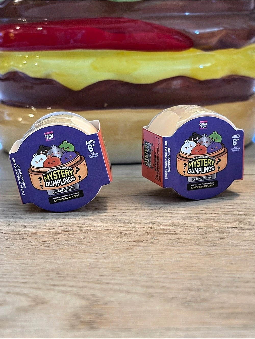 RMS Crazy Fun The Original Extra Mini Mystery Dumplings 🥟 Two included NWT